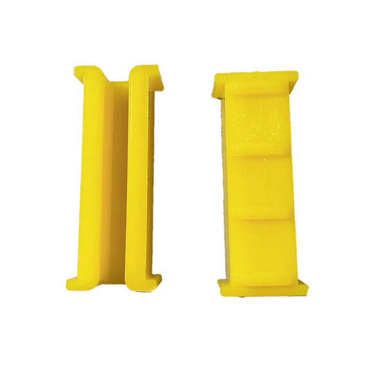 10PCS 100*10 Elevator Guide Shoe Insert Liner Yellow L100mm Groove Width 10mm Lifts Components Accessory Elevator Spare Parts