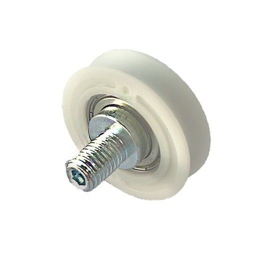 10PCS 48*14*6002 Elevator Door Roller Eccentric OD48mm W14mm Bearing 6002 M12 Home Elevator Spare Parts Lift Parts