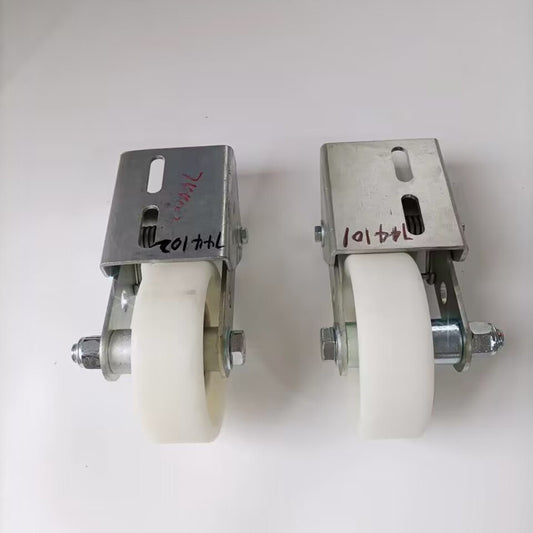 1 pair 17097744101 17097744102 100*34*6204 OD100mm W34mm Bearing 6204 Escalator Handrail Guide Roller Speed Monitor Roller Use for FT820 FT840