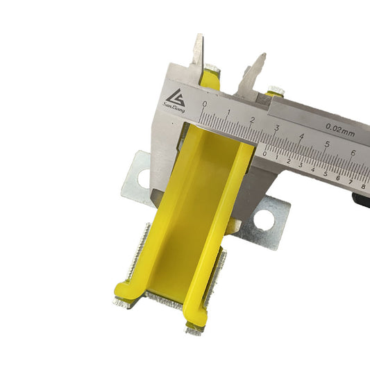 10pcs 100*16mm Elevator Guide Shoe Slider Length 100mm Insert Width 16mm Elevator Spare Parts Lift Parts
