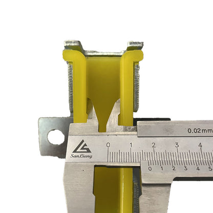 10pcs 100*16mm Elevator Guide Shoe Slider Length 100mm Insert Width 16mm Elevator Spare Parts Lift Parts