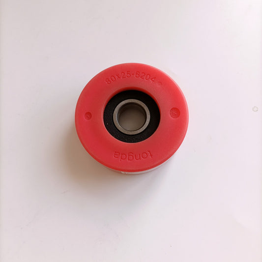 100pcs 80*25*6204 OD 80mm W25mm Bearing 6204 Escalator Step Roller