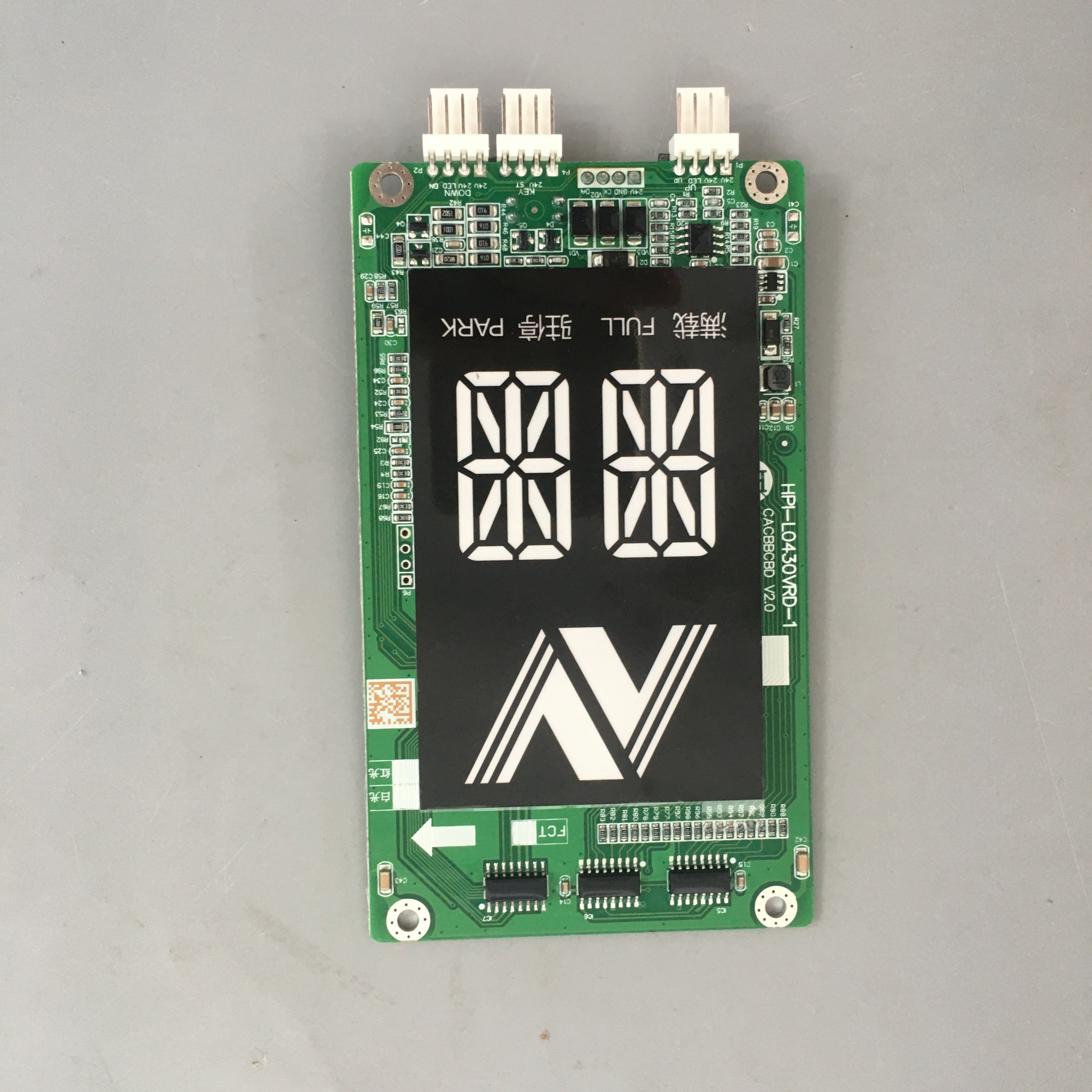 HPI-L0430VRD-1 CACBBCBD V2.0 Elevator PCB Board Outbound Call Display Board Elevator Spare Parts