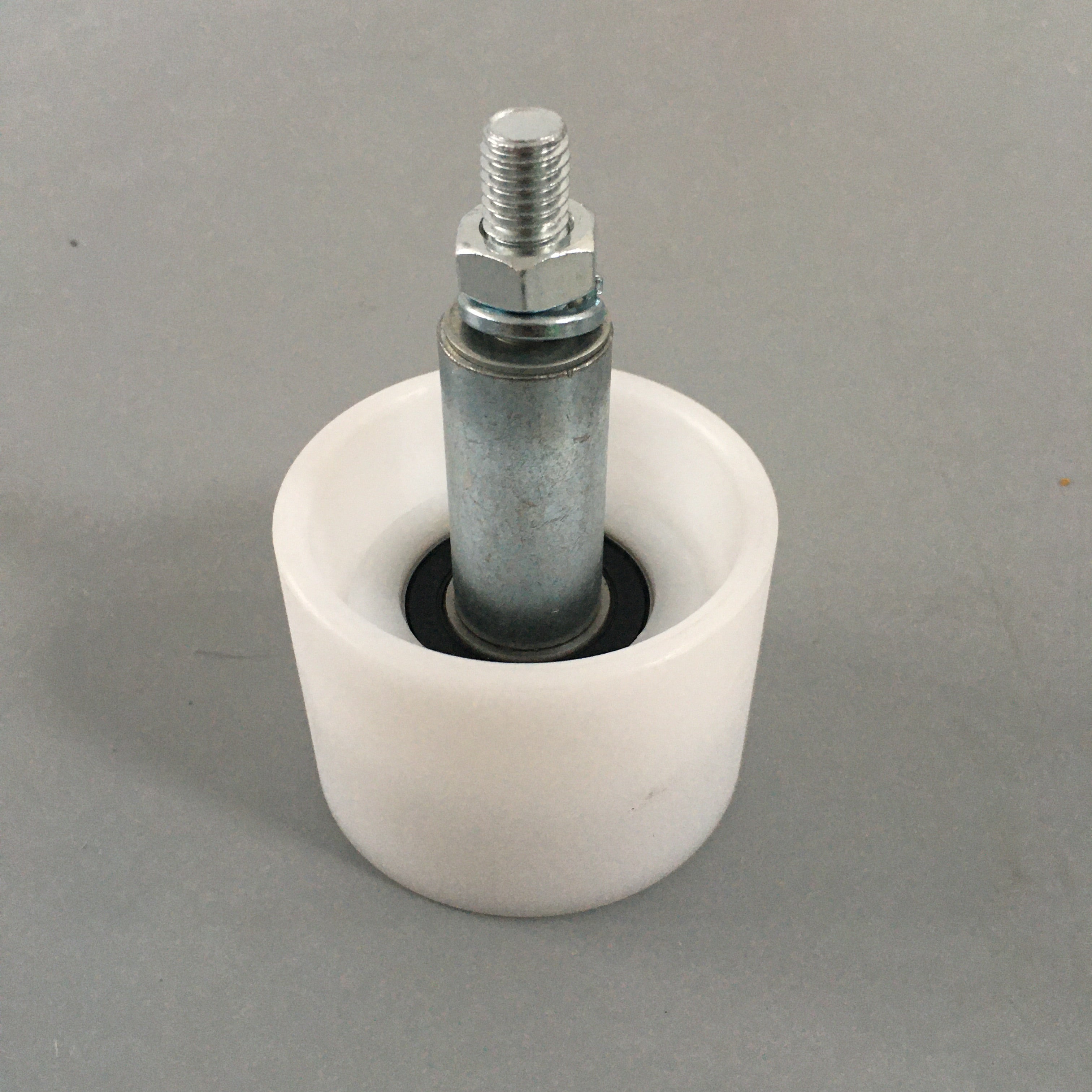 10pcs 1709042900 Escalator Handrail Support Roller with Sharft 80*60*6204 White OD80 W60mm 6204RS Escalator Spare Parts