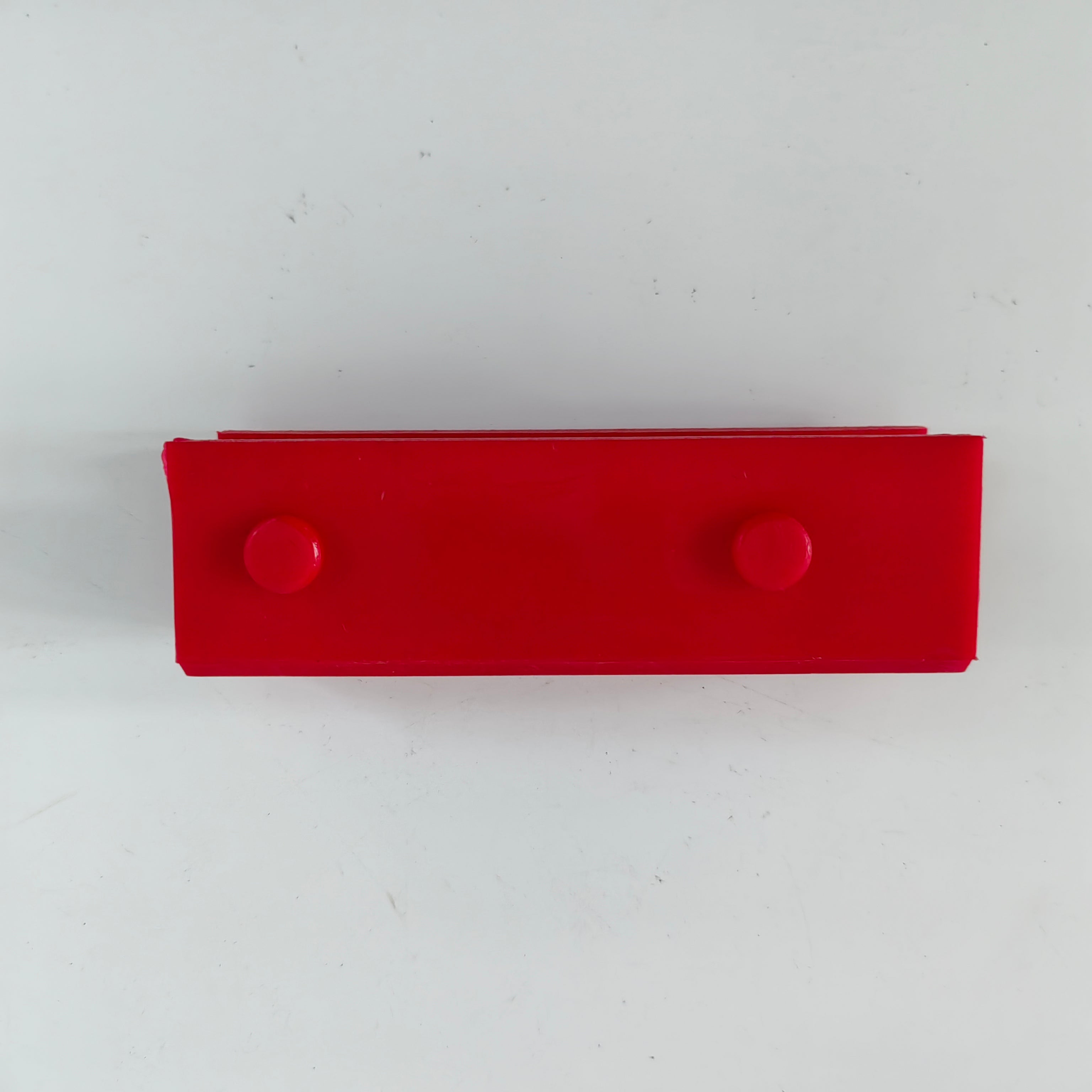 20pcs 100*10mm Elevator L100mm Groove W10mm Red Guide Shoe Insert Lift Spare Parts