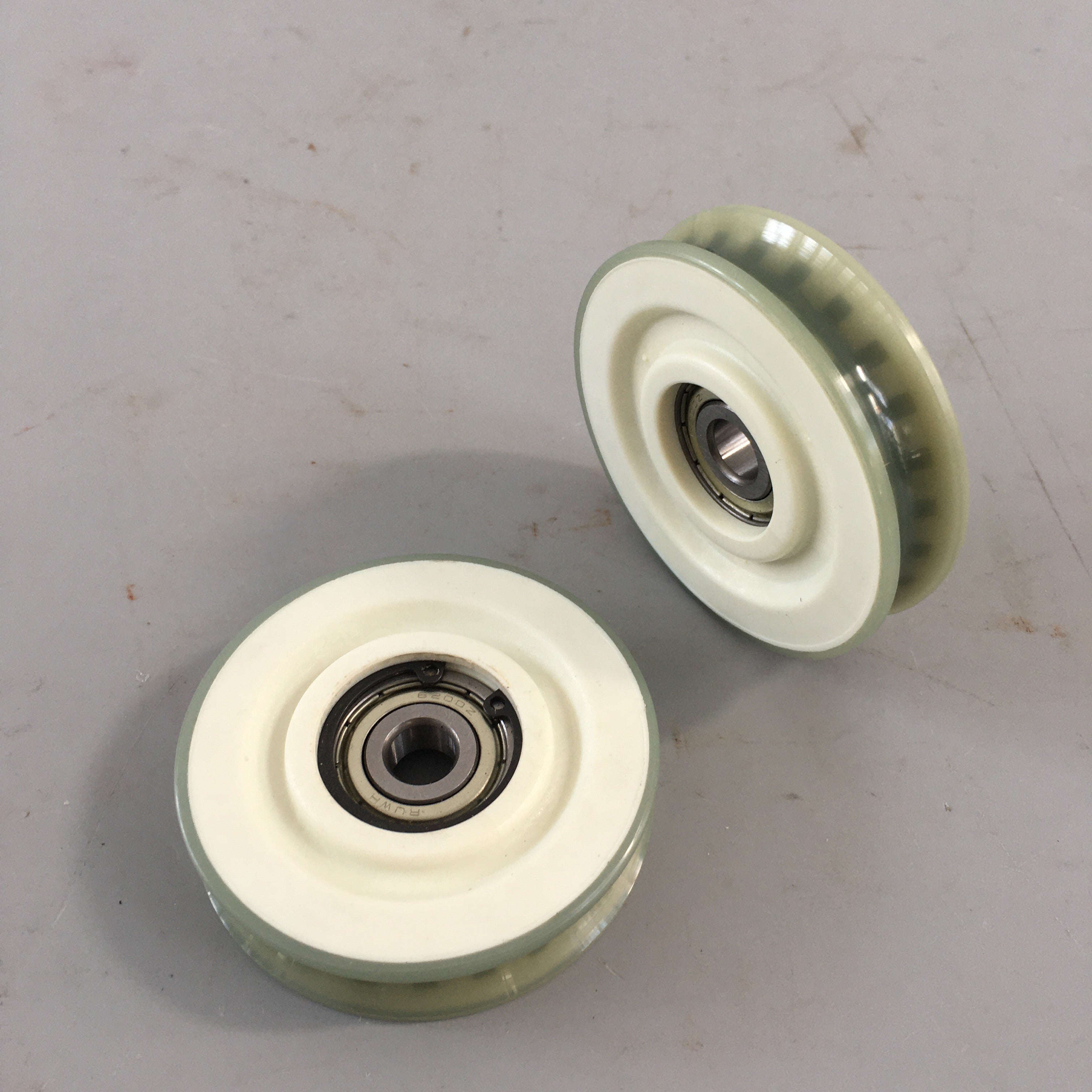 10pcs 70*17*6200 Elevator S8 K8 Door Hanger Roller Round Groove Hanger Roller OD 70mm W17mm Bearing 6200 Elevator Spare Parts